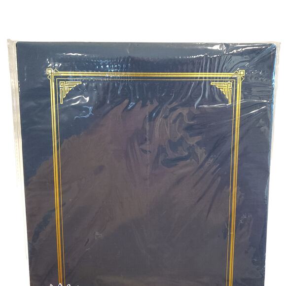 Document Covers Certificate Holder Oversized Embossed Linen Finish Geographics - Picture 5 of 8